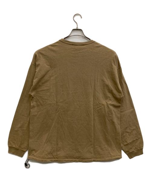 REMI RELIEF（レミレリーフ）REMI RELIEF (レミレリーフ) BRIEFING (ブリーフィング) 長袖カットソー ブラウン サイズ:Ｌの古着・服飾アイテム