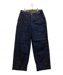 BUZZ RICKSON'S（バズリクソンズ）の古着「TROUSERS, FIELD, Type M-1943 “DENIM CIVILIAN MODEL”」｜インディゴ