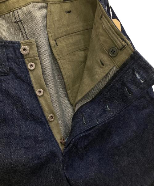 BUZZ RICKSON'S（バズリクソンズ）Buzz Rickson's (バズリクソンズ) TROUSERS, FIELD, Type M-1943 “DENIM CIVILIAN MODEL” インディゴ サイズ:32の古着・服飾アイテム