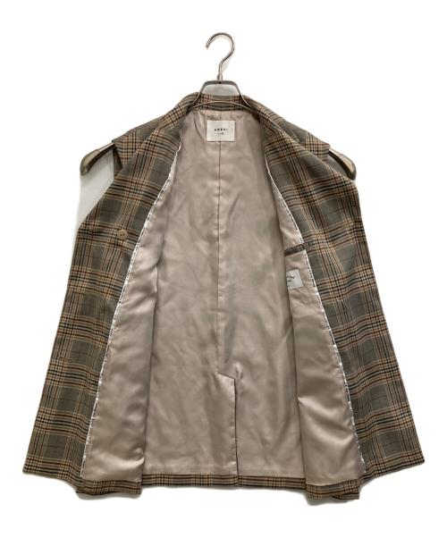 Ameri（アメリ）AMERI (アメリ) チェックジレ グレー サイズ:FREEの古着・服飾アイテム