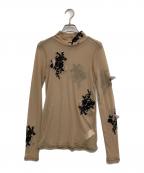 Ameriアメリ）の古着「UND FUR EMBROIDERY SKINTOP」｜ブラウン