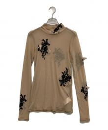 Ameri（アメリ）の古着「UND FUR EMBROIDERY SKINTOP」｜ブラウン