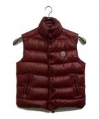 MONCLERモンクレール）の古着「ダウンベスト」｜レッド