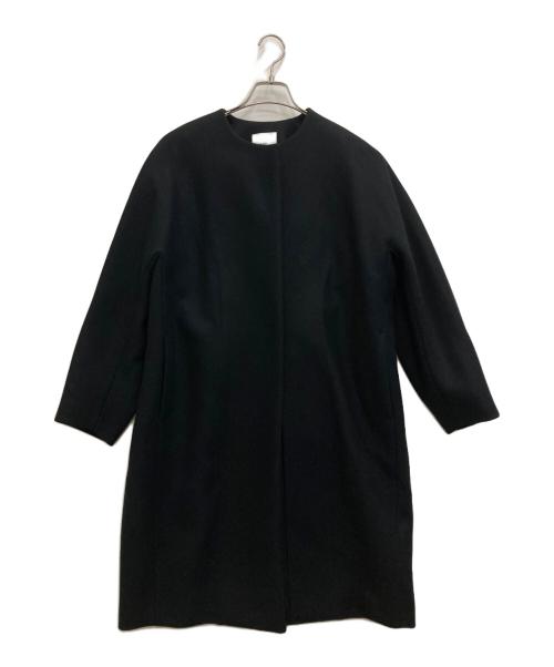 1er Arrondissement（プルミエ アロンディスモン）1er Arrondissement (プルミエ アロンディスモン) ノーカラーコート ブラック サイズ:36の古着・服飾アイテム