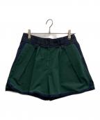 sacaiサカイ）の古着「ショートパンツ」｜グリーン