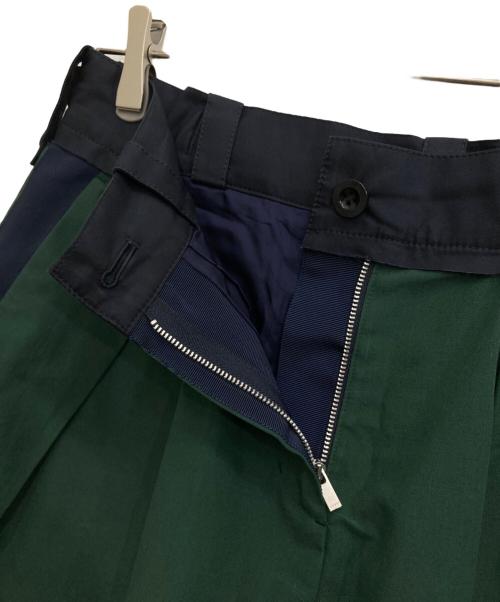 sacai（サカイ）sacai (サカイ) ショートパンツ グリーン サイズ:2の古着・服飾アイテム