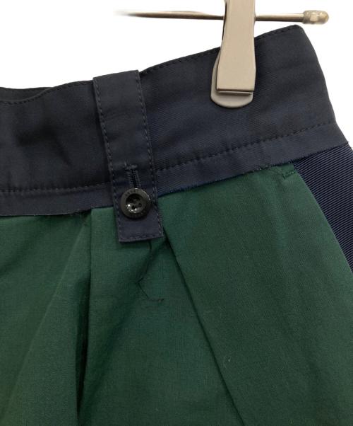 sacai（サカイ）sacai (サカイ) ショートパンツ グリーン サイズ:2の古着・服飾アイテム