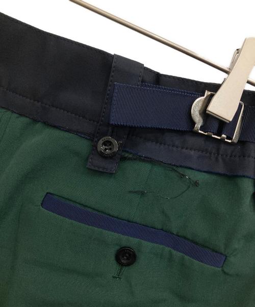 sacai（サカイ）sacai (サカイ) ショートパンツ グリーン サイズ:2の古着・服飾アイテム