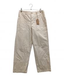 orSlow（オアスロウ）の古着「SUMMER FATIGUE PANTS」｜アイボリー