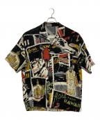 Porter Classicポータークラシック）の古着「HAWAIIAN OUTDOOR ALOHA SHIRT」｜ブラック