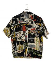 Porter Classic（ポータークラシック）の古着「HAWAIIAN OUTDOOR ALOHA SHIRT」｜ブラック