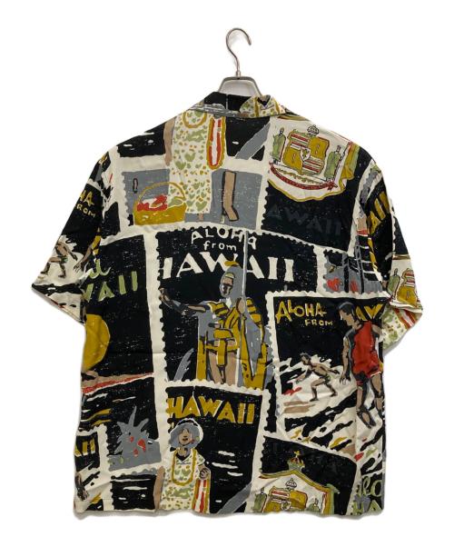 Porter Classic（ポータークラシック）Porter Classic (ポータークラシック) HAWAIIAN OUTDOOR ALOHA SHIRT ブラック サイズ:Ｌの古着・服飾アイテム