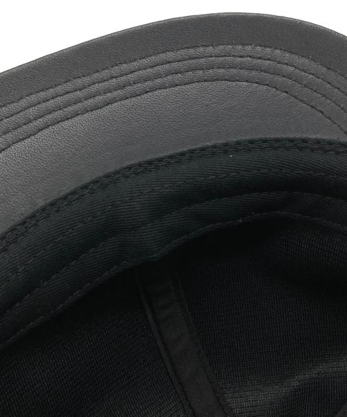 JOURNAL STANDARD（ジャーナルスタンダード）JOURNAL STANDARD (ジャーナルスタンダード) ラムスキンフライトキャップ ブラックの古着・服飾アイテム