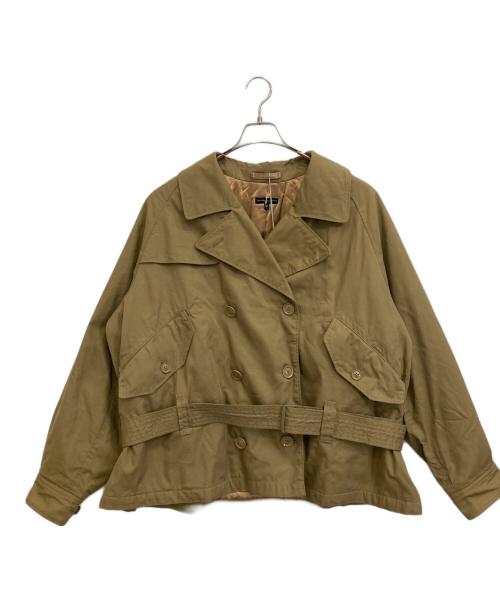 Engineered Garments（エンジニアド ガーメンツ）Engineered Garments (エンジニアド ガーメンツ) Short Trench Jacket - Nyco Twill ブラウン サイズ:Mの古着・服飾アイテム