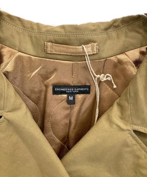 Engineered Garments（エンジニアド ガーメンツ）Engineered Garments (エンジニアド ガーメンツ) Short Trench Jacket - Nyco Twill ブラウン サイズ:Mの古着・服飾アイテム