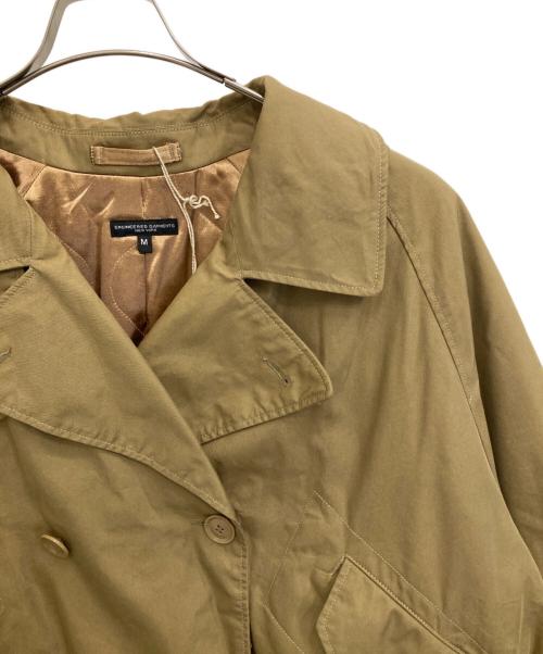 Engineered Garments（エンジニアド ガーメンツ）Engineered Garments (エンジニアド ガーメンツ) Short Trench Jacket - Nyco Twill ブラウン サイズ:Mの古着・服飾アイテム