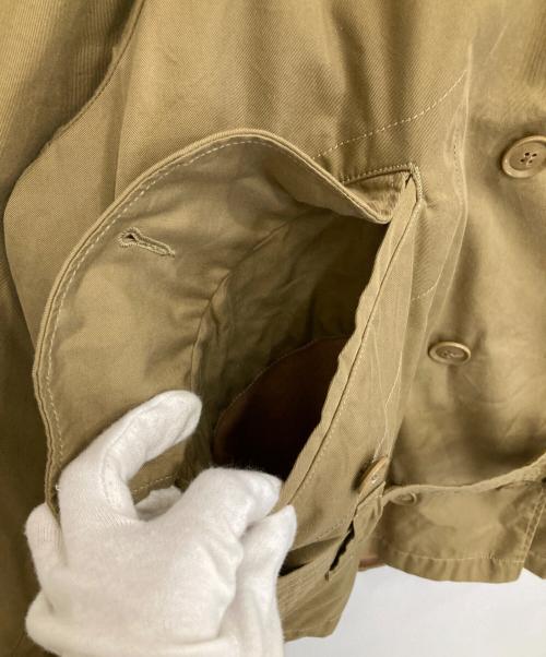 Engineered Garments（エンジニアド ガーメンツ）Engineered Garments (エンジニアド ガーメンツ) Short Trench Jacket - Nyco Twill ブラウン サイズ:Mの古着・服飾アイテム