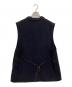 Gorsch (ゴーシュ) WOOLRAYON VELVETYARN WAISTCOAT ネイビー サイズ:SIZE 50：16000円