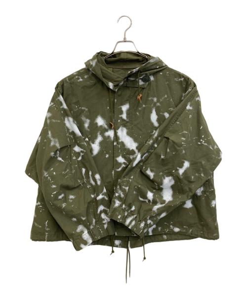gurank（グランク）gurank (グランク) SMU camouflage parka グリーン サイズ:2 未使用品の古着・服飾アイテム