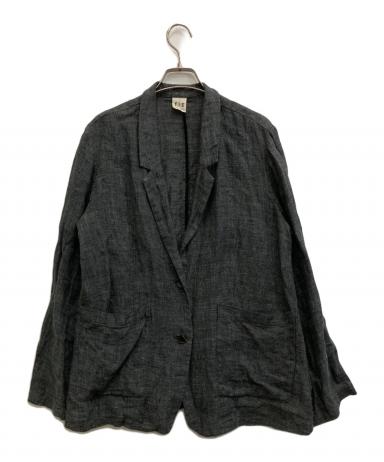 中古・古着通販】fig London (フィグロンドン) LINEN TWEED jacket 