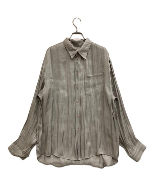 TODAYFUL（トゥデイフル）TODAYFUL (トゥデイフル) Crepesatin Over Shirts グリーン サイズ:F 未使用品の古着・服飾アイテム