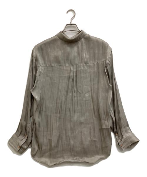 TODAYFUL（トゥデイフル）TODAYFUL (トゥデイフル) Crepesatin Over Shirts グリーン サイズ:F 未使用品の古着・服飾アイテム