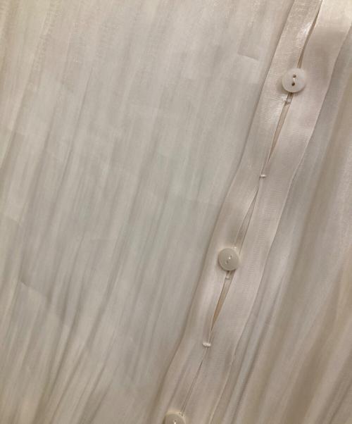 TODAYFUL（トゥデイフル）TODAYFUL (トゥデイフル) Crepesatin Over Shirts アイボリー サイズ:F 未使用品の古着・服飾アイテム