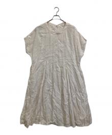 tumugu（ツムグ）の古着「リネンワンピース」｜アイボリー