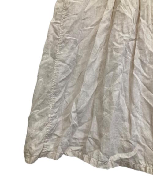 tumugu（ツムグ）tumugu (ツムグ) リネンワンピース アイボリー サイズ:FREEの古着・服飾アイテム