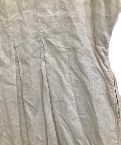 tumugu（ツムグ）tumugu (ツムグ) リネンワンピース アイボリー サイズ:FREEの古着・服飾アイテム