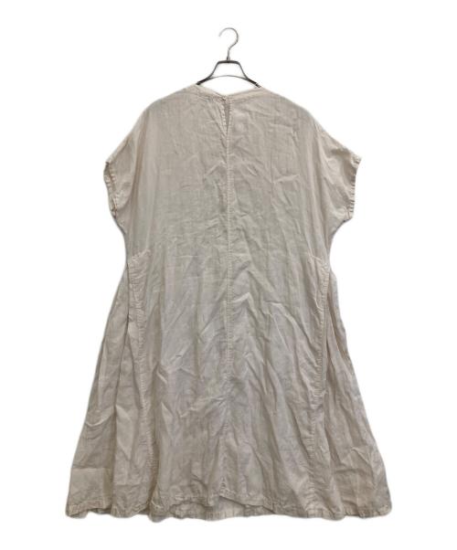 tumugu（ツムグ）tumugu (ツムグ) リネンワンピース アイボリー サイズ:FREEの古着・服飾アイテム