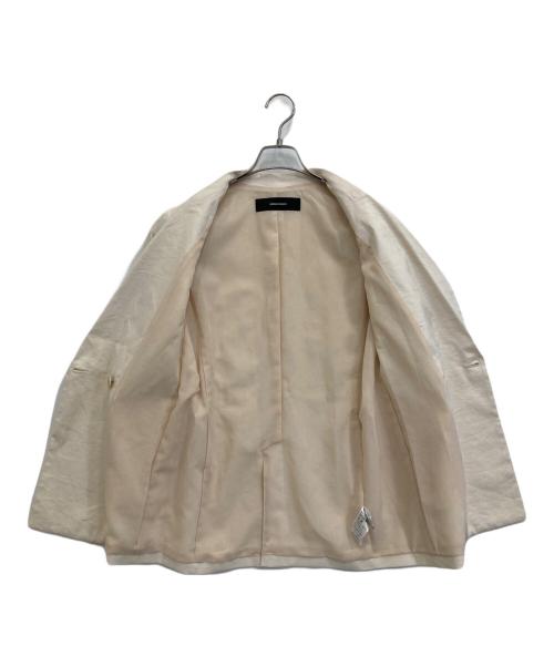 JOURNAL STANDARD（ジャーナルスタンダード）JOURNAL STANDARD (ジャーナルスタンダード) リネンテーラードジャケット ベージュ サイズ:不明の古着・服飾アイテム