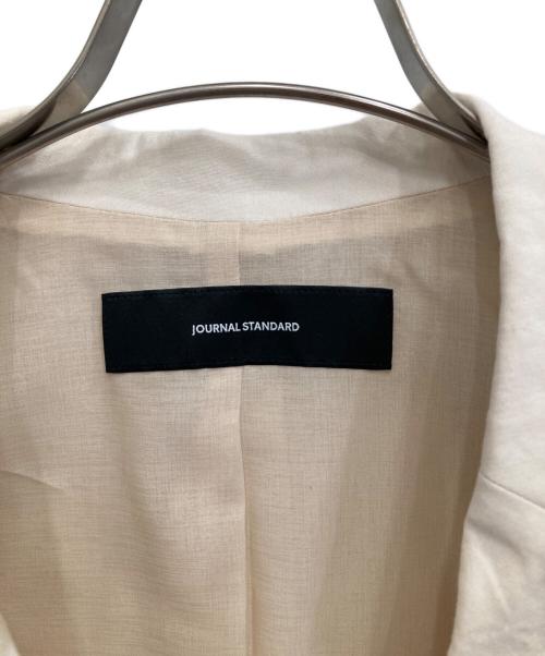 JOURNAL STANDARD（ジャーナルスタンダード）JOURNAL STANDARD (ジャーナルスタンダード) リネンテーラードジャケット ベージュ サイズ:不明の古着・服飾アイテム