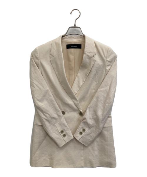 JOURNAL STANDARD（ジャーナルスタンダード）JOURNAL STANDARD (ジャーナルスタンダード) リネンテーラードジャケット ベージュ サイズ:不明の古着・服飾アイテム