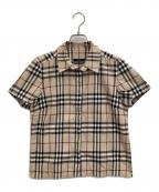 BURBERRY LONDONバーバリーロンドン）の古着「ノバチェックシャツ」｜ブラウン