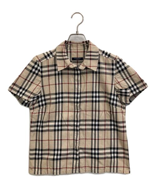 BURBERRY LONDON（バーバリーロンドン）BURBERRY LONDON (バーバリーロンドン) ノバチェックシャツ ブラウン サイズ:FREEの古着・服飾アイテム