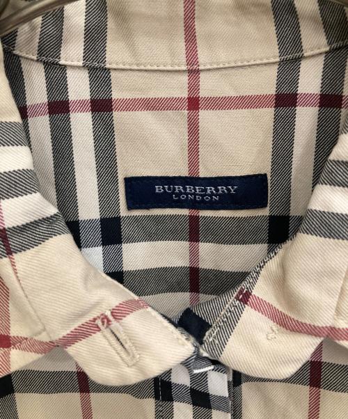 BURBERRY LONDON（バーバリーロンドン）BURBERRY LONDON (バーバリーロンドン) ノバチェックシャツ ブラウン サイズ:FREEの古着・服飾アイテム