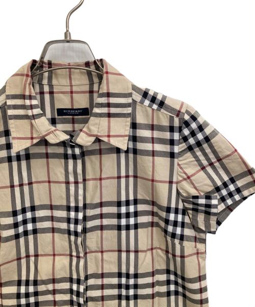 BURBERRY LONDON（バーバリーロンドン）BURBERRY LONDON (バーバリーロンドン) ノバチェックシャツ ブラウン サイズ:FREEの古着・服飾アイテム