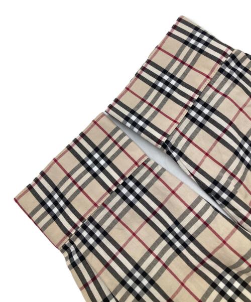 BURBERRY LONDON（バーバリーロンドン）BURBERRY LONDON (バーバリーロンドン) 長袖ノバチェックシャツ ブラウン サイズ:42の古着・服飾アイテム