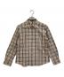 BURBERRY LONDON（バーバリーロンドン）の古着「長袖ノバチェックシャツ」｜ブラウン