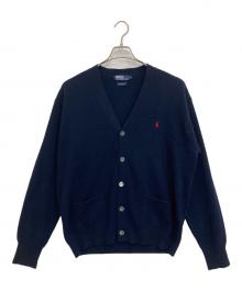 POLO RALPH LAUREN（ポロ・ラルフローレン）の古着「ニットカーディガン」｜ネイビー