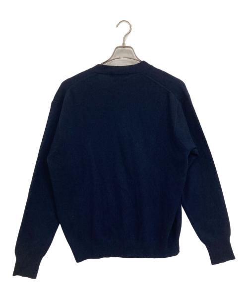 POLO RALPH LAUREN（ポロ・ラルフローレン）POLO RALPH LAUREN (ポロ・ラルフローレン) ニットカーディガン ネイビー サイズ:Ｌの古着・服飾アイテム