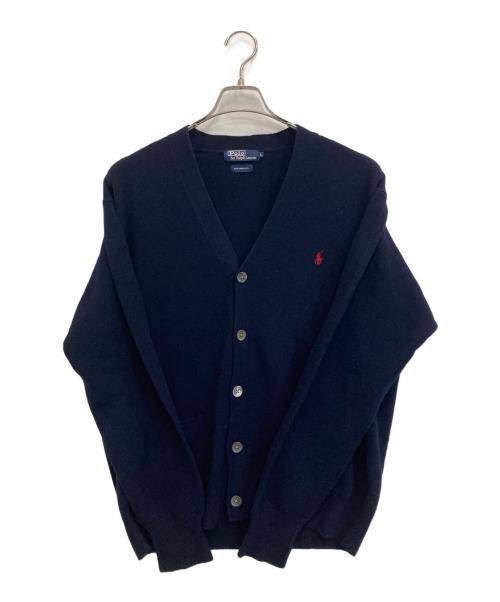 POLO RALPH LAUREN（ポロ・ラルフローレン）POLO RALPH LAUREN (ポロ・ラルフローレン) ニットカーディガン ネイビー サイズ:Ｌの古着・服飾アイテム