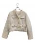 HER LIP TO（ハーリップトゥ）の古着「Silky White Tweed Jacket」｜アイボリー