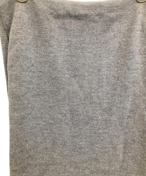 FENDI（フェンディ）FENDI (フェンディ) ウールマフラー グレーの古着・服飾アイテム