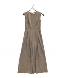 HER LIP TO（ハーリップトゥ）の古着「Two-Way Collar Jumpsuit」｜ベージュ