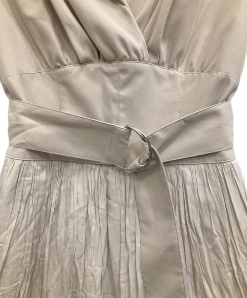 HER LIP TO（ハーリップトゥ）Her lip to (ハーリップトゥ) Classic Oxford Belted Dress ベージュ サイズ:Ｓの古着・服飾アイテム