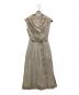 Her lip to（ハーリップトゥ）の古着「Classic Oxford Belted Dress」｜ベージュ