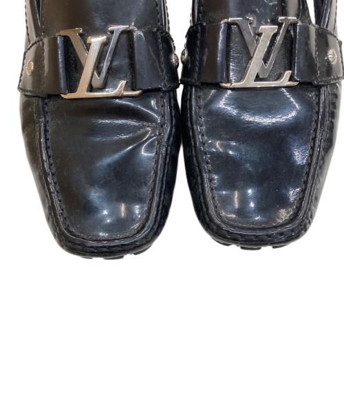 LOUIS VUITTON（ルイ ヴィトン）LOUIS VUITTON (ルイ ヴィトン) ドライビングシューズ ブラック サイズ:5の古着・服飾アイテム