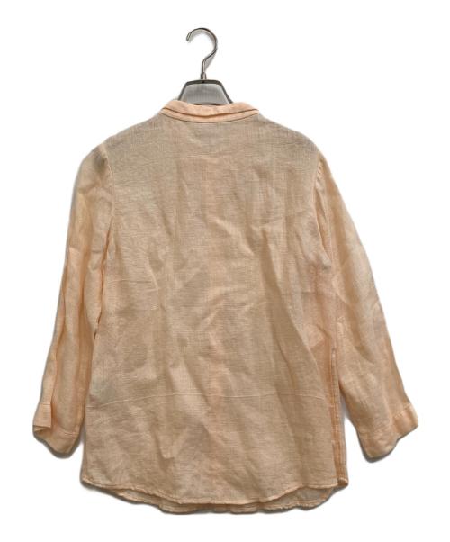 Pal'las Palace（パラスパレス）PAL'LAS PALACE (パラスパレス) リネンシャツ ピンクの古着・服飾アイテム